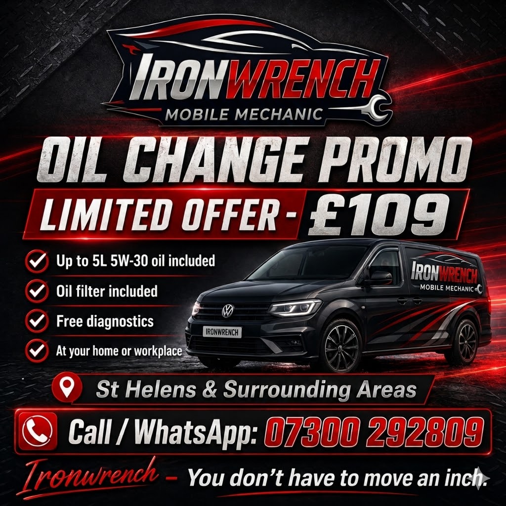 Oil Change Promo £109
